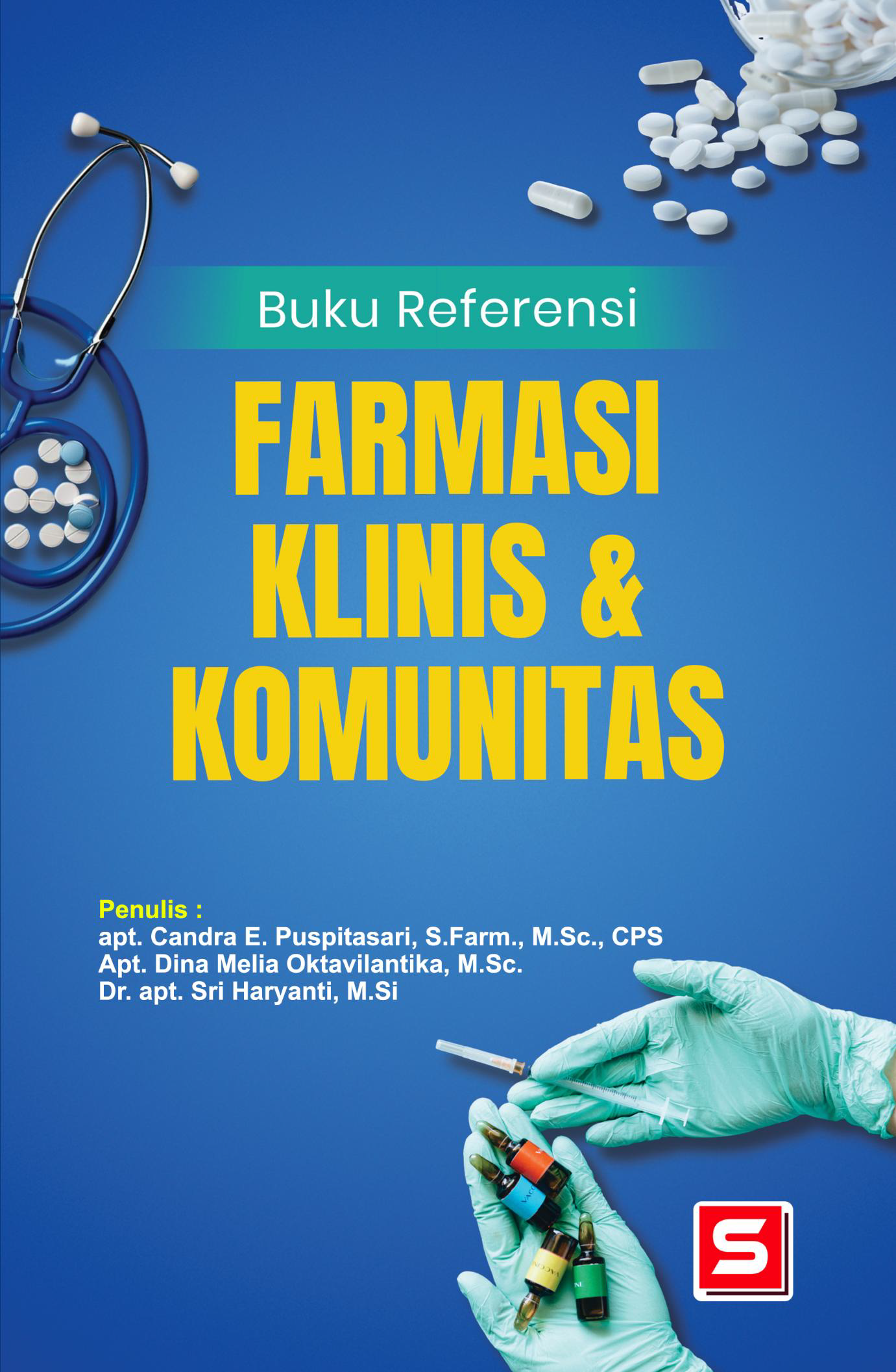 Cover Buku Referensi Farmasi Klinis dan Komunitas